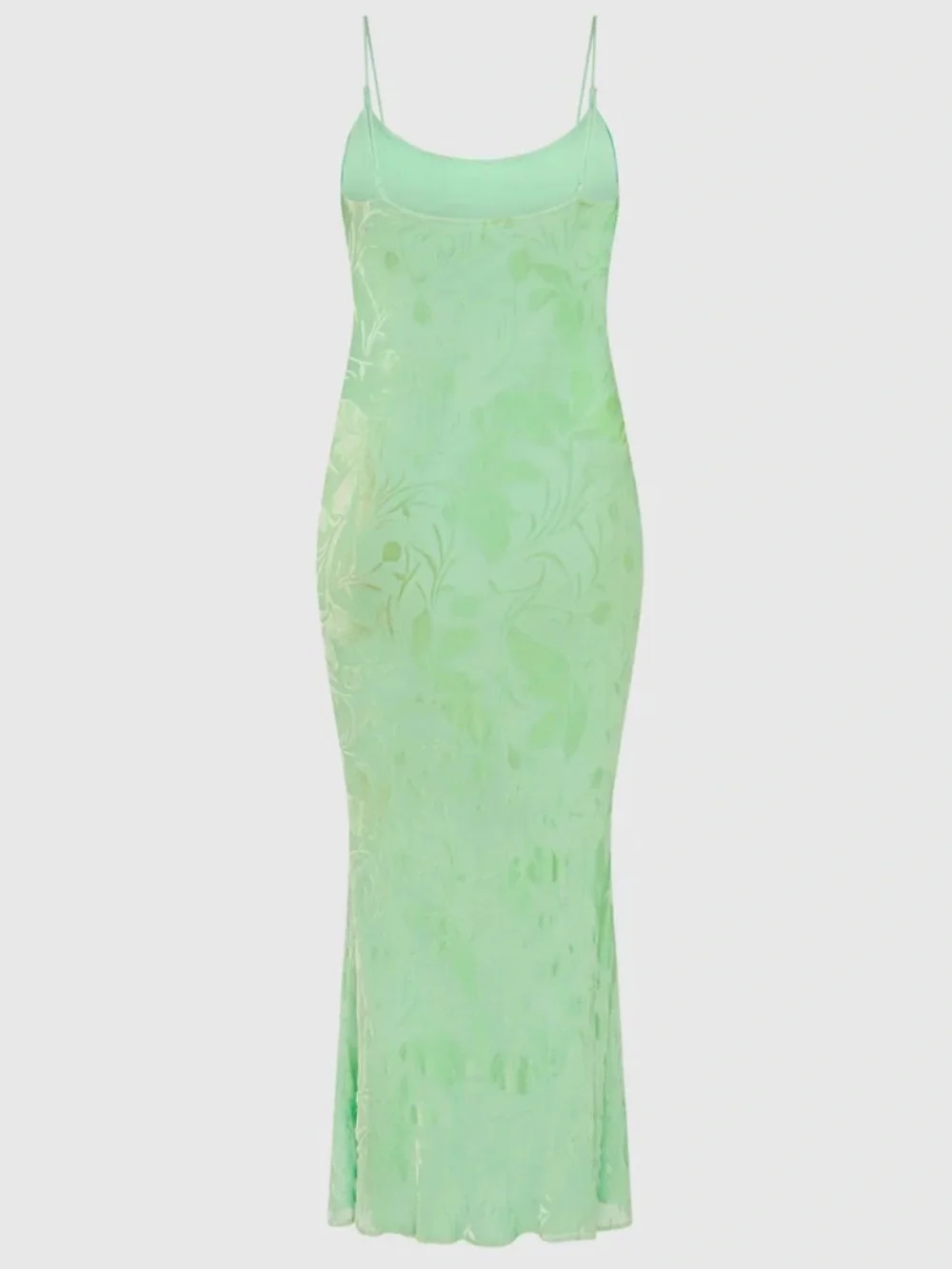 NWT Rat & Boa Eva Dress XS Green Slip Midi Dress